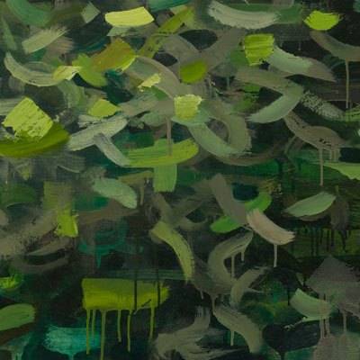 River II, Painting by Mia Scheffey